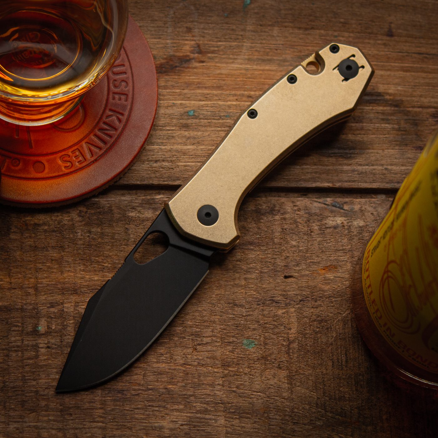 GiantMouse Atelier folding knife precision machined detail